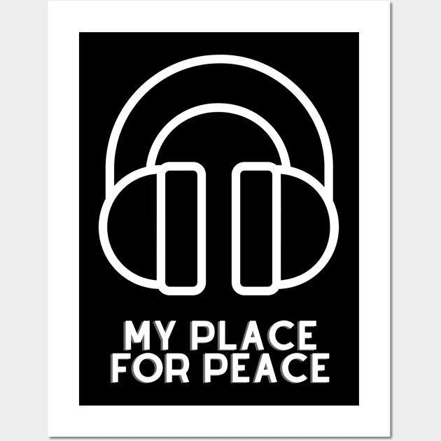 My Place for Peace Wall Art by 4thesoul